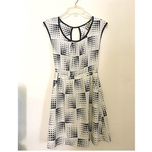 Printed razor back summer dress